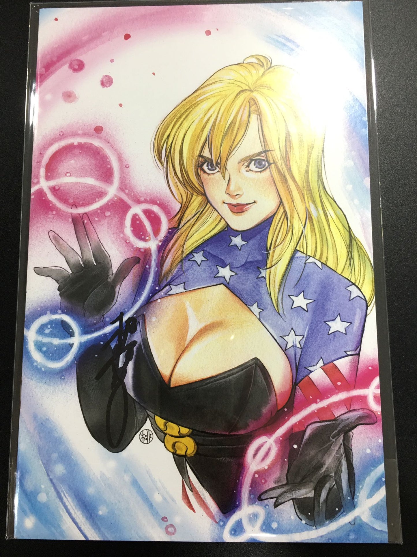 Patriotika 1 Peach Momoko Virgin Exclusive Signed