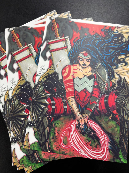 Jason Woo Exclusive Art Print (A4-sized)