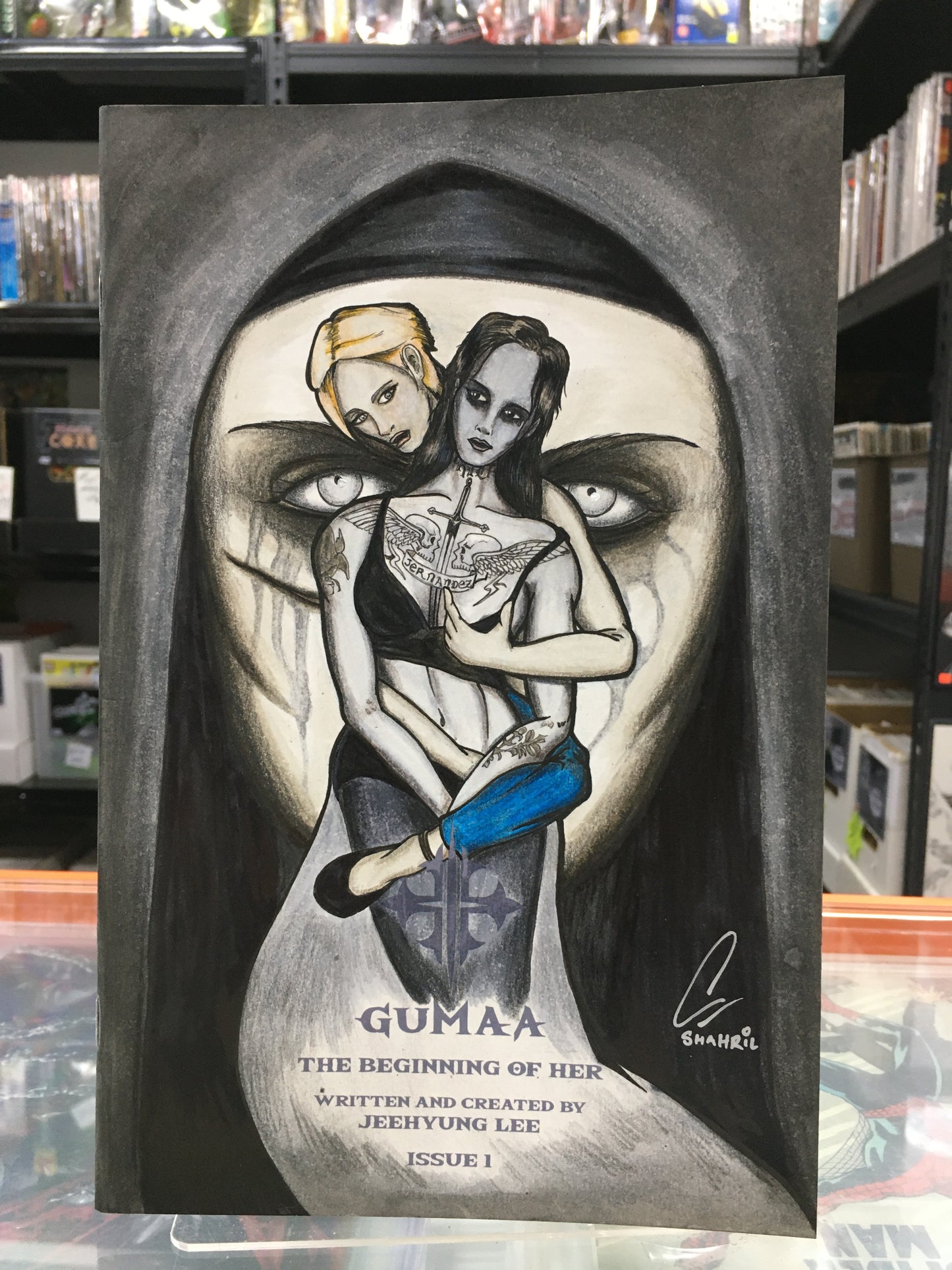 GUMAA Sketch Cover Art by Shahril Azizi