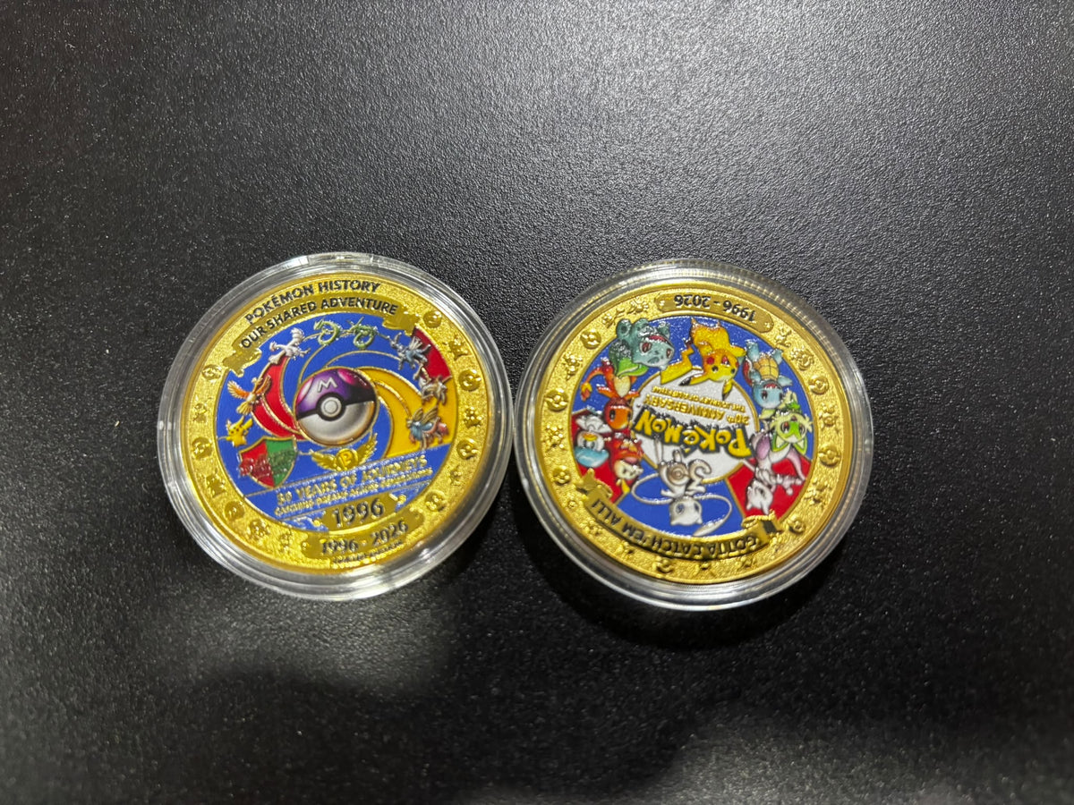 Pokemon 30th Anniversary Collectible Coin