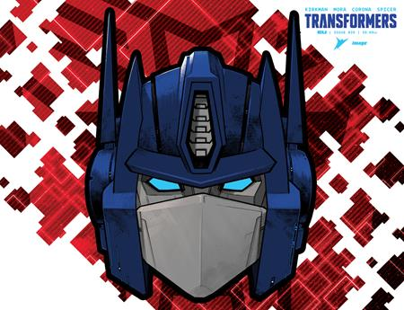 Transformers 25 John Amor & Andres Juarez Foil Die Cut Mask variant
