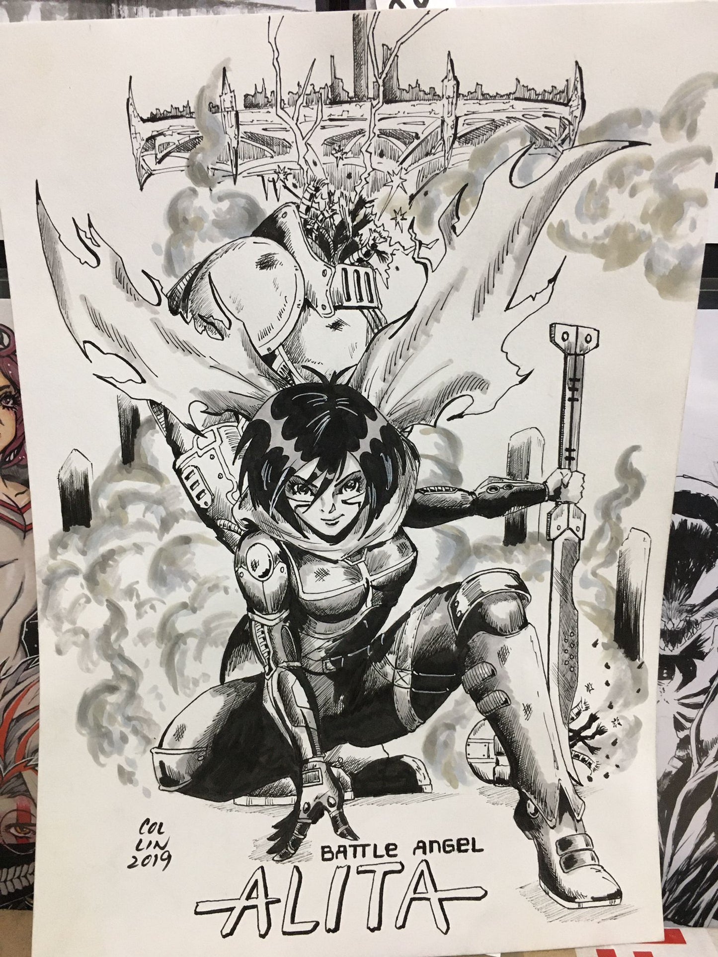 Alita Battle Angel by Collin Yap