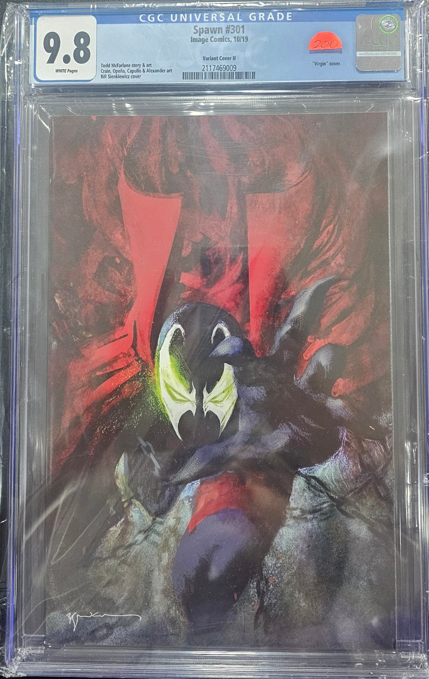 Spawn 301 CGC 9.8