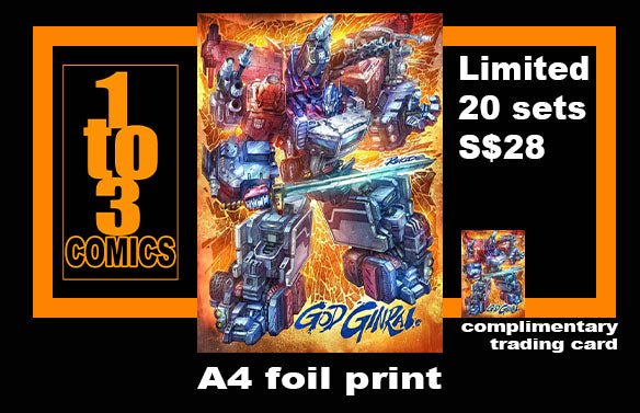 REDCODE Exclusive Art Print Foil Set