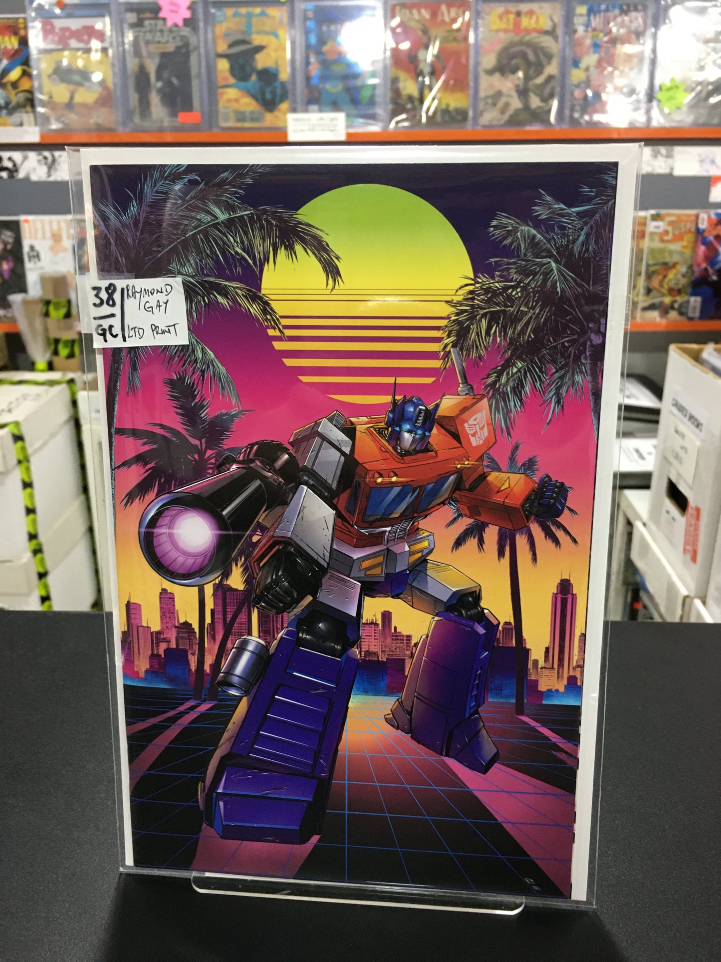 TRANSFORMERS 17 Raymond Gay Virgin variant
