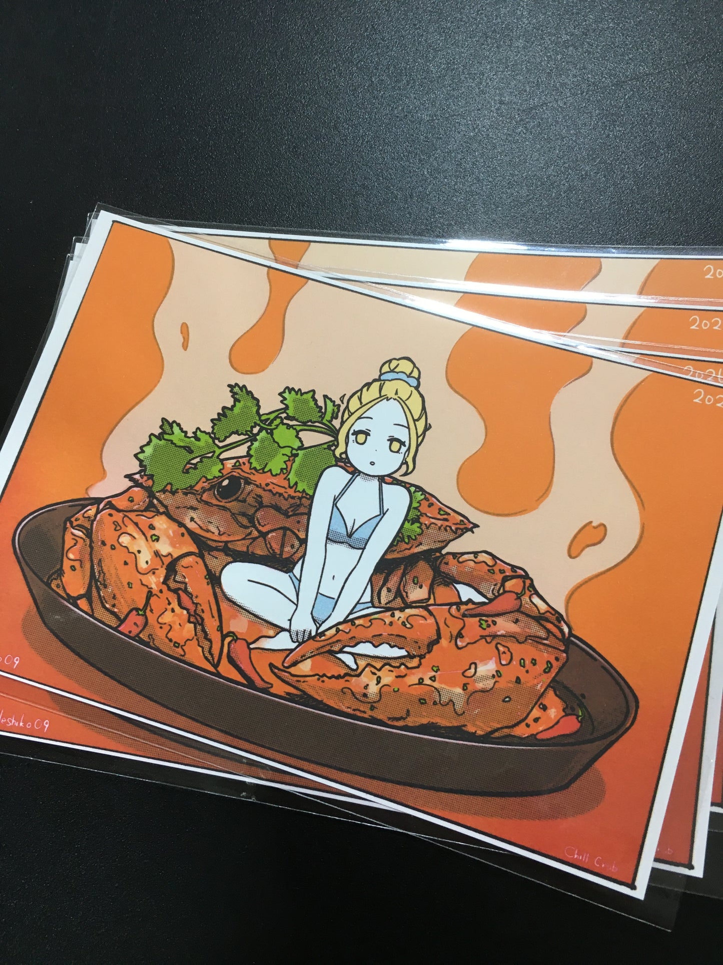 NADESHIKO Exclusive Singapore Onsen Girls Art Prints