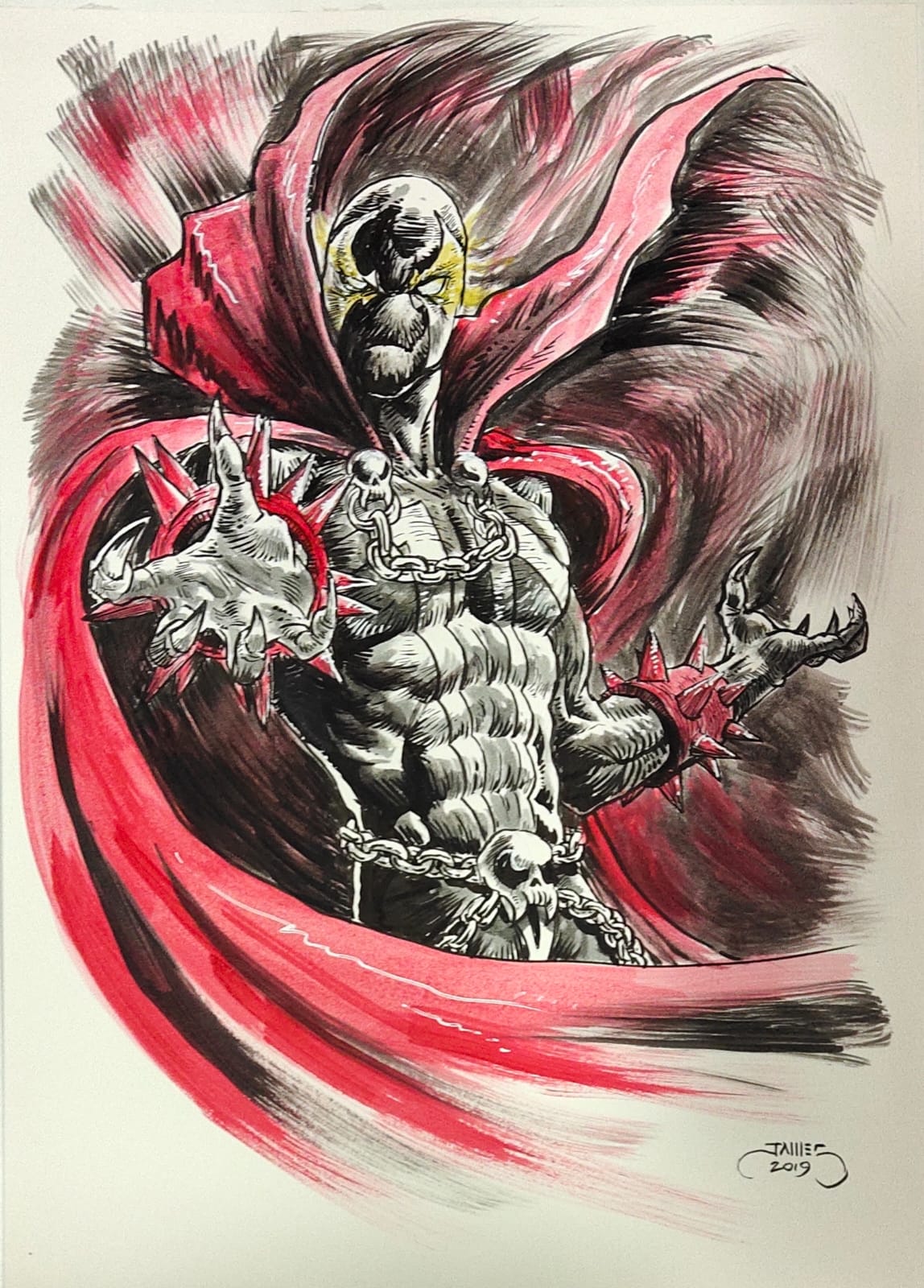 Spawn (Halfbody) by James Leong
