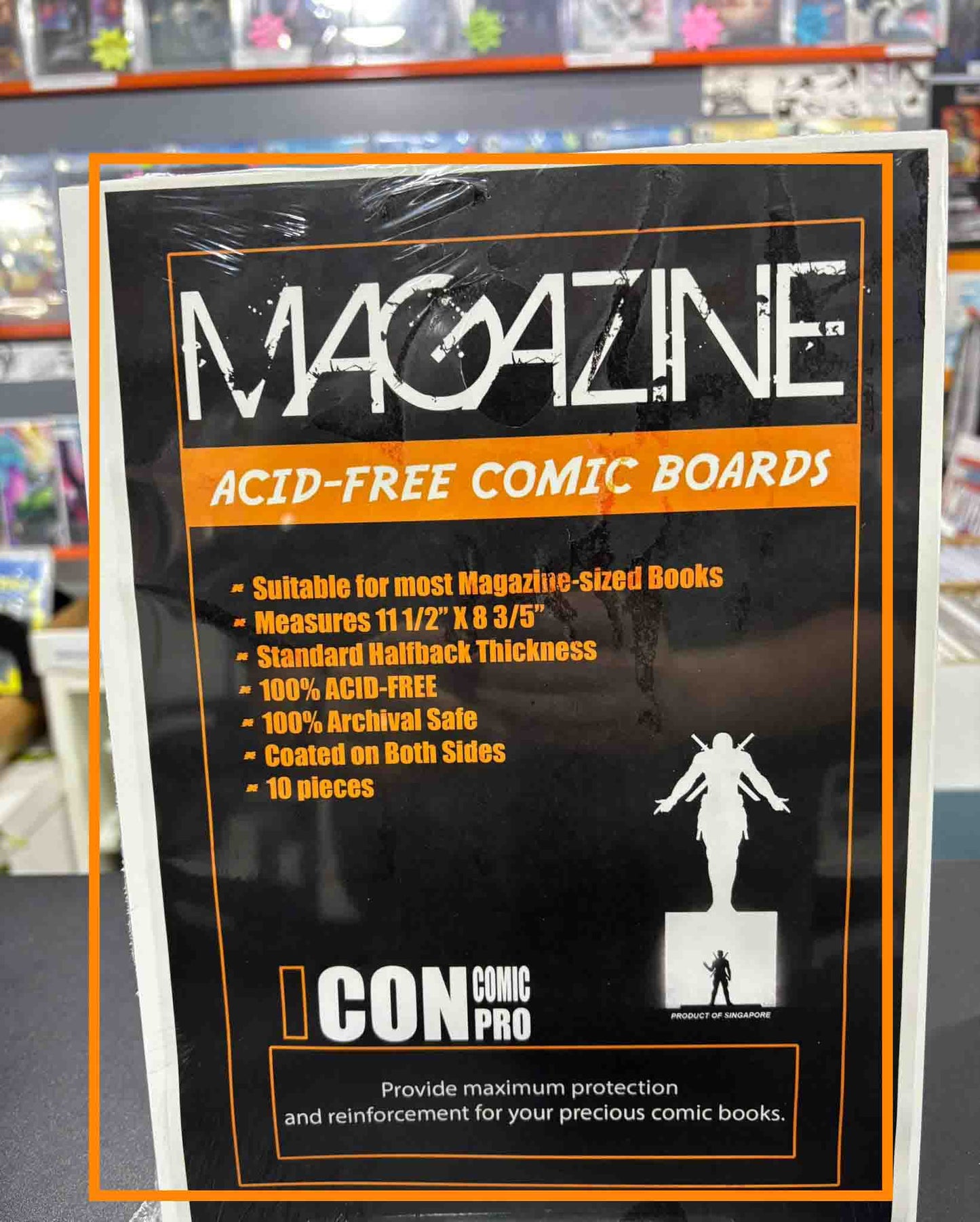 Acid-Free Comic Backing Boards Magazine-sized