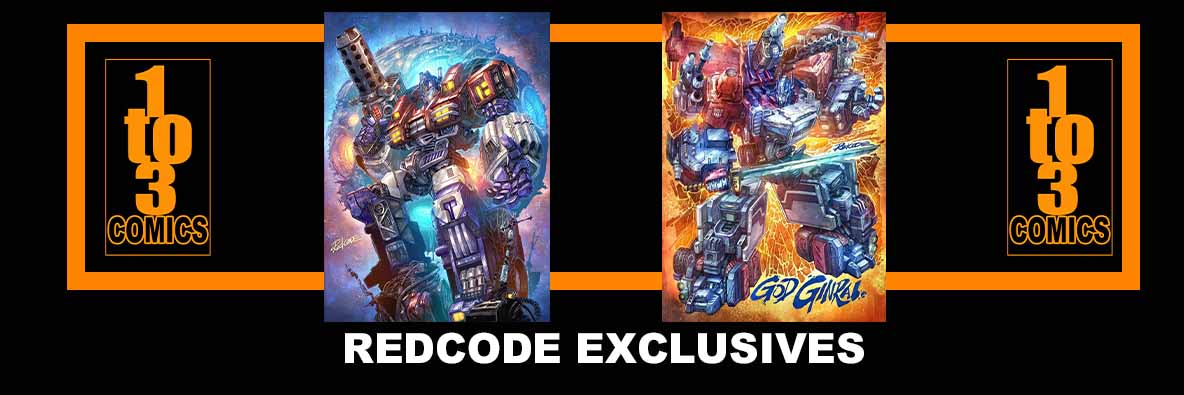 Redcode Exclusive Transformers Art Prints – 1to3 Comics