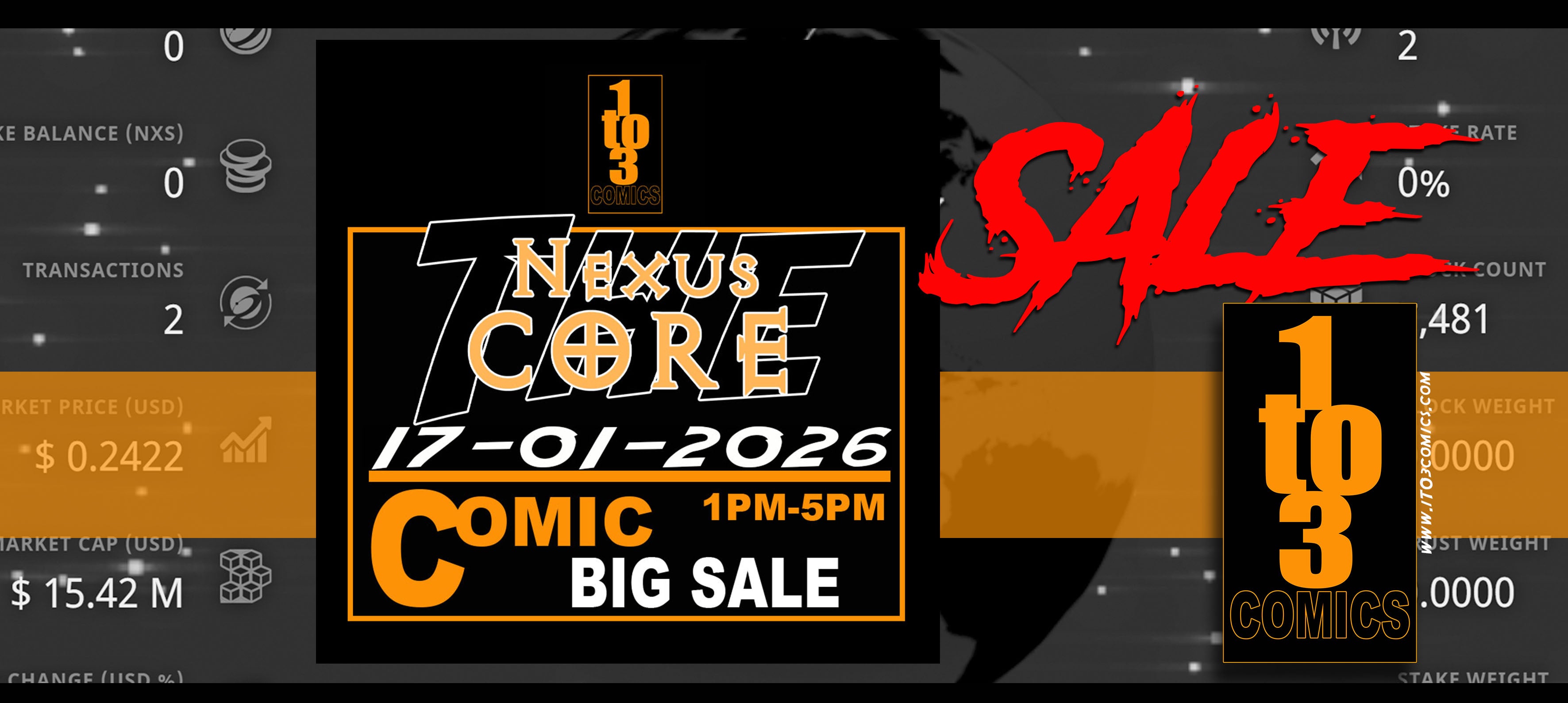 News – 1to3 Comics