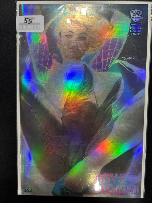 Power Hour 3 Preview Cosplay Shikarii Spider-Gwen Foil