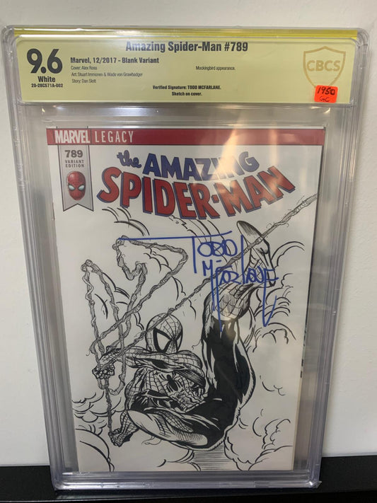 Amazing Spider-Man #789 CBCS 9.6 Todd McFarlane