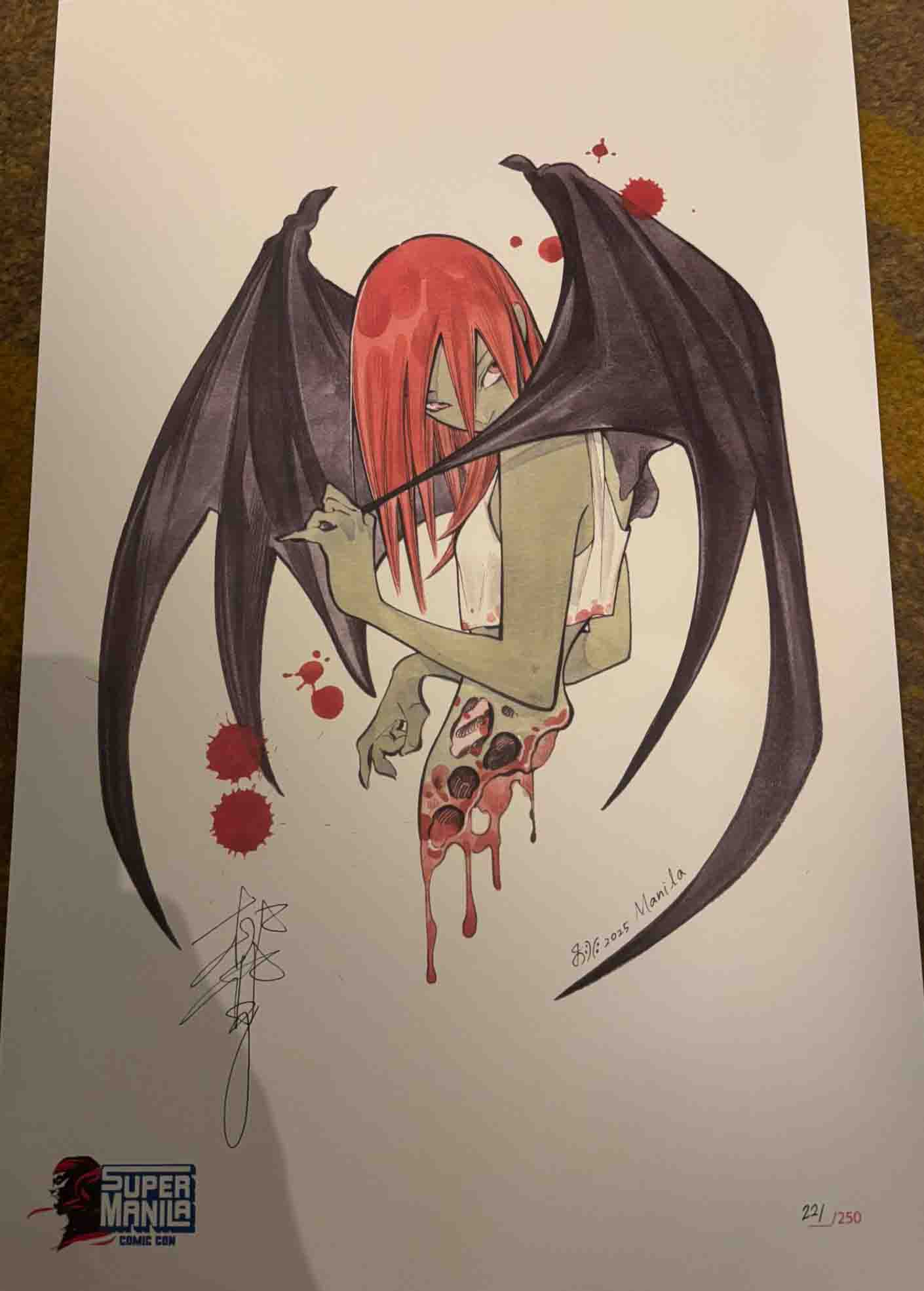 Peach Momoko SuperManila 2025 Exclusive Art Print