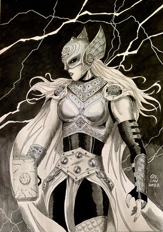 Jane Foster Lady Thor by Collin Yap