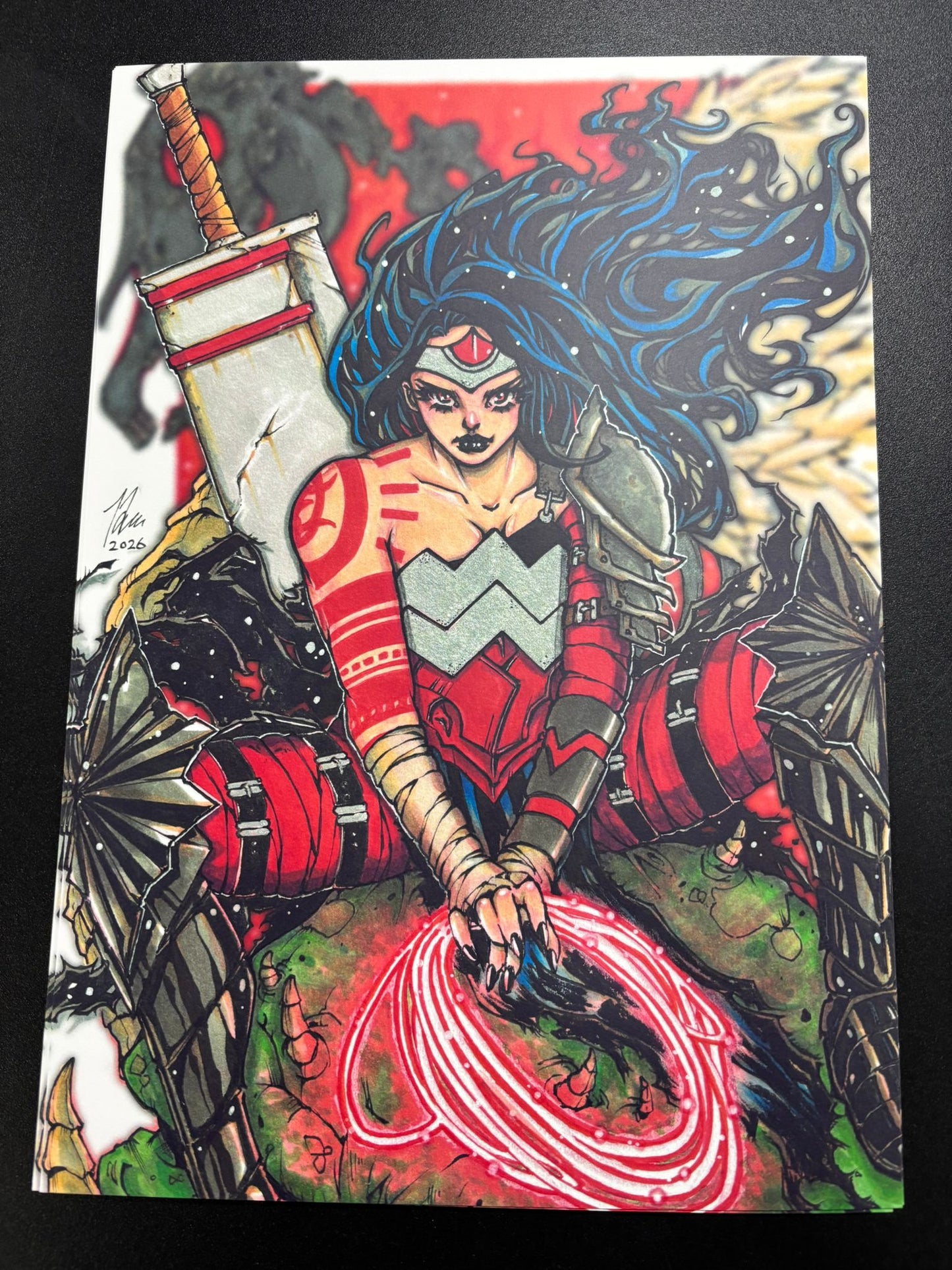 Jason Woo Exclusive Art Print (A4-sized)