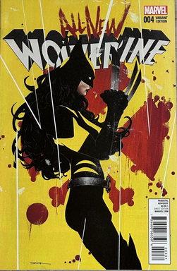 All New Wolverine 4 Ryan Sook 1:25 Ratio variant