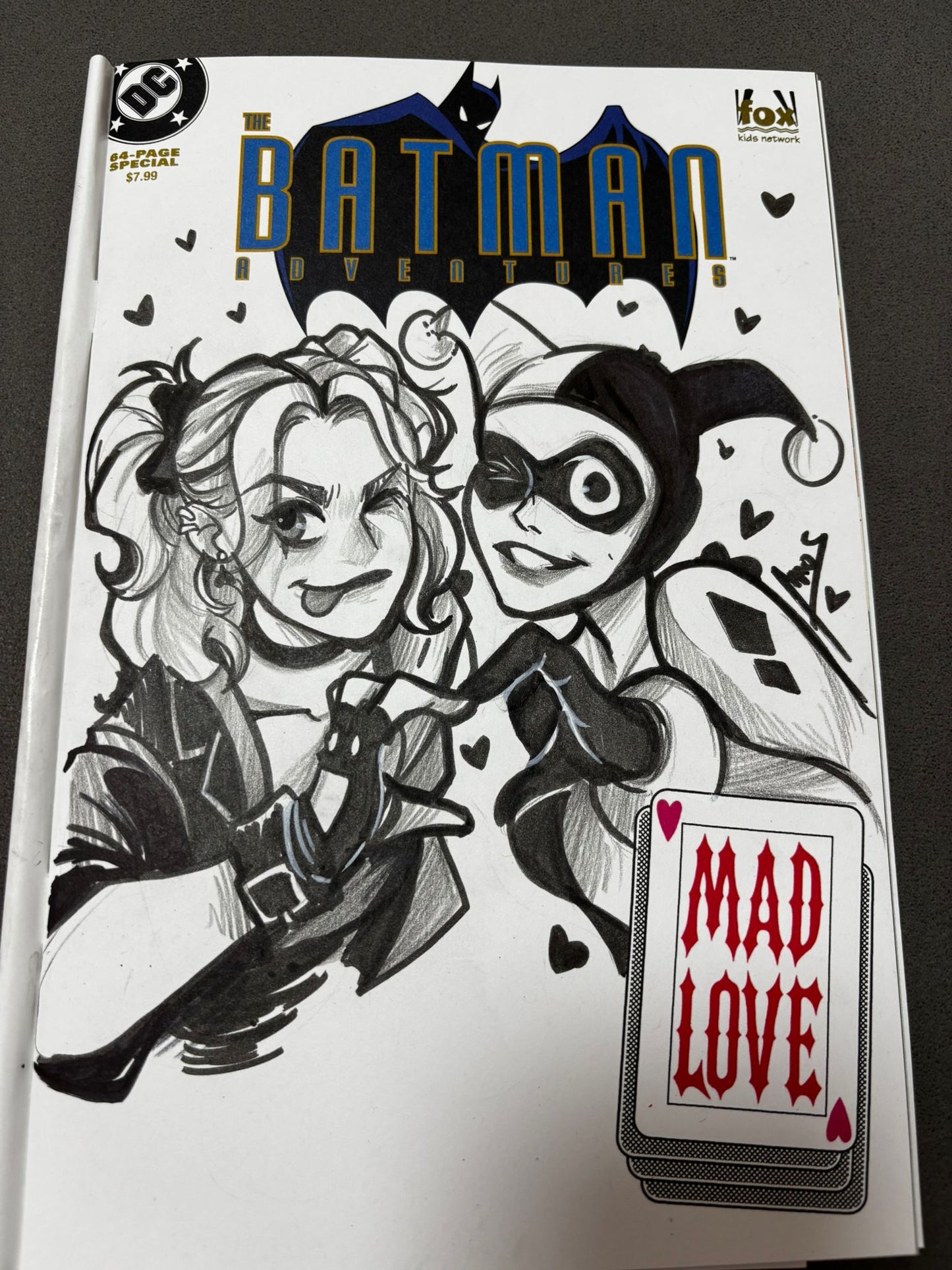 Harley Quinn Retro X Harley Quinn Modern Cover Art by Amos The Fanboy
