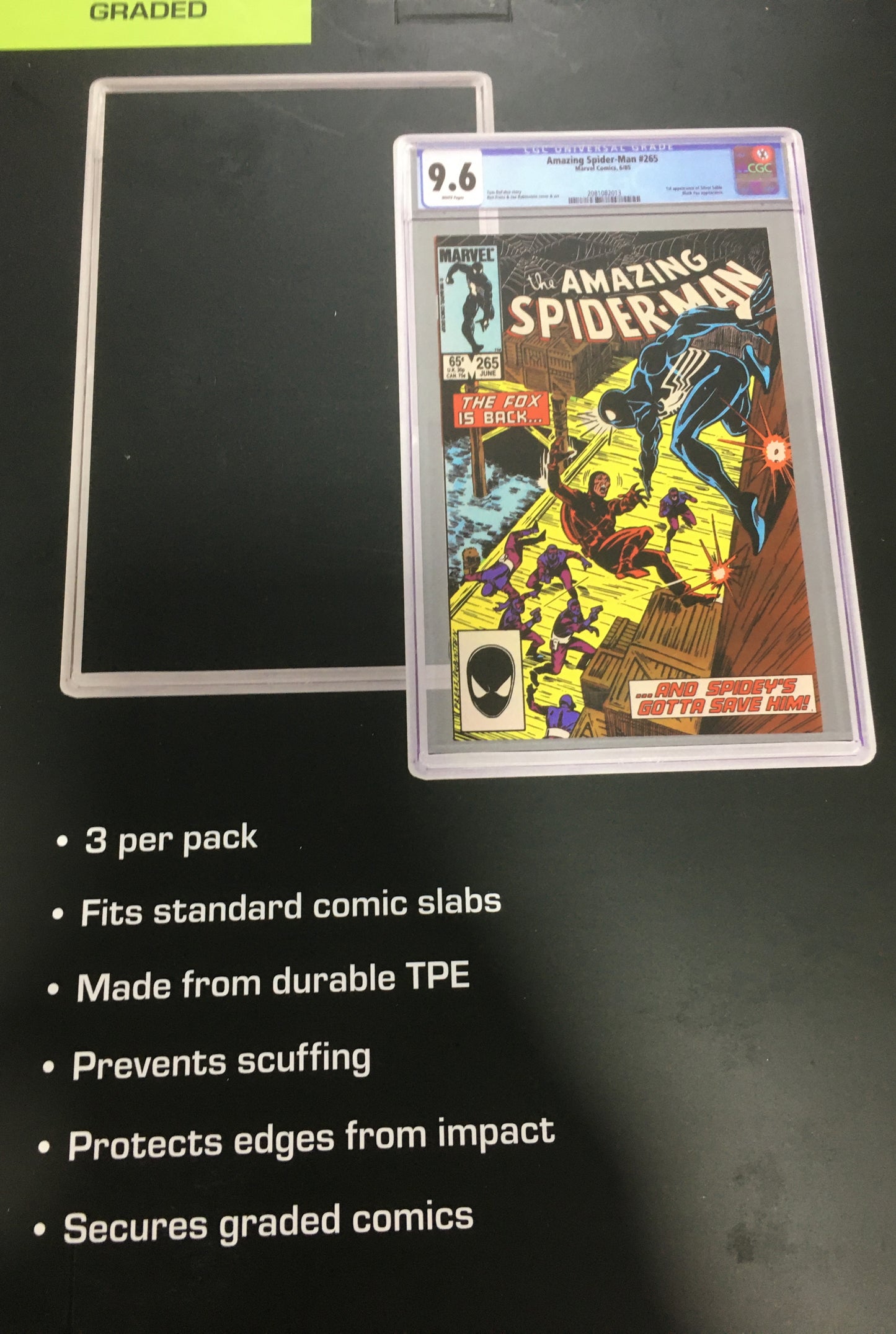 Comic Book Slab Bumper (Translucent)