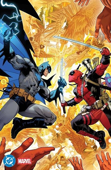 Batman Deadpool 1 Dan Mora Foil Virgin variant