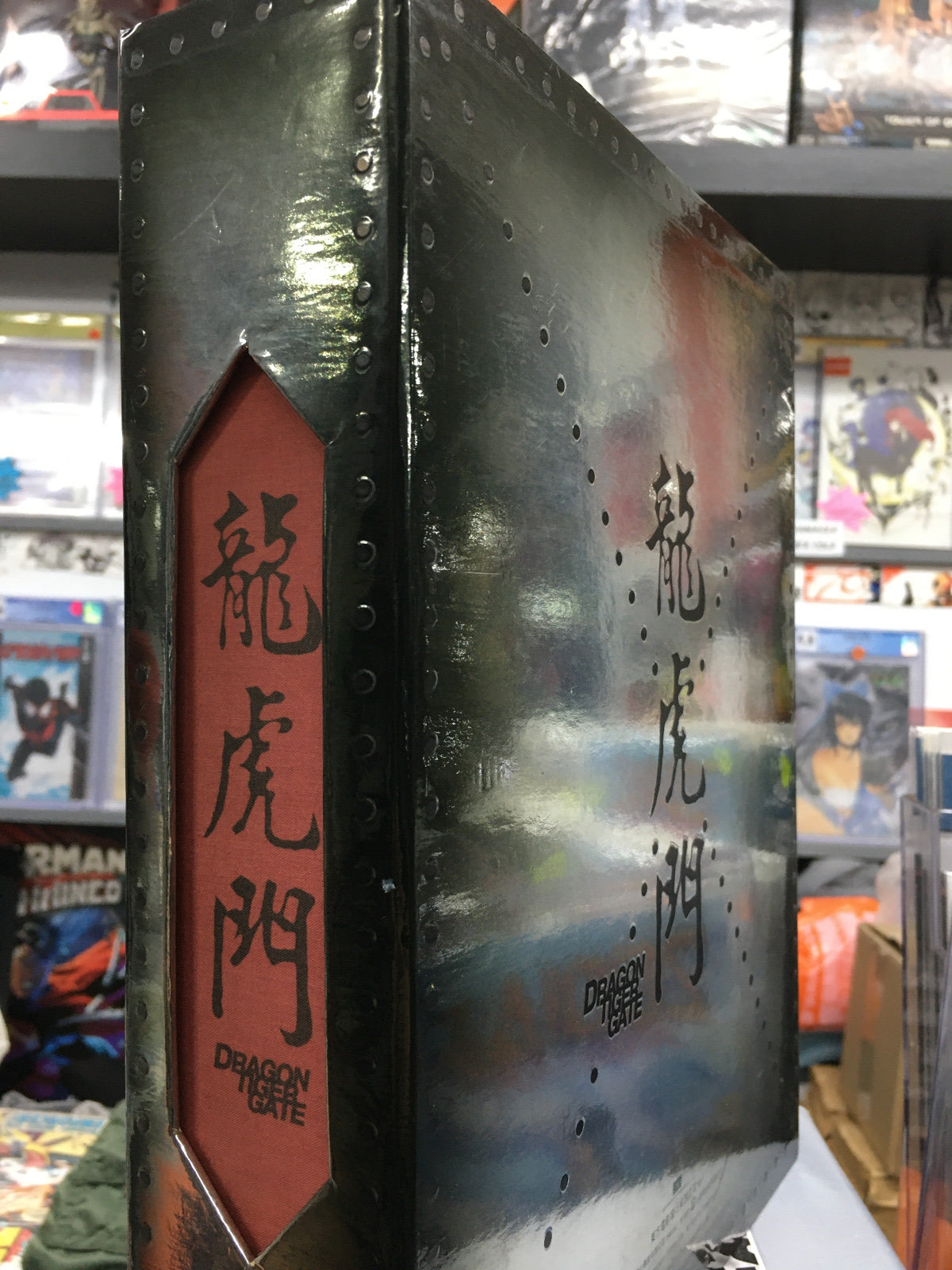 Dragon Tiger Gate DVD+Bust Statues Collector's Box Set (SIGNED)