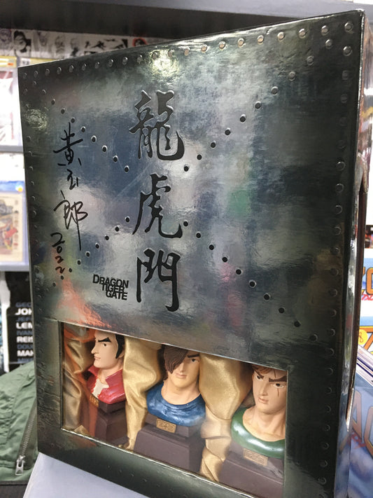 Dragon Tiger Gate DVD+Bust Statues Collector's Box Set (SIGNED)