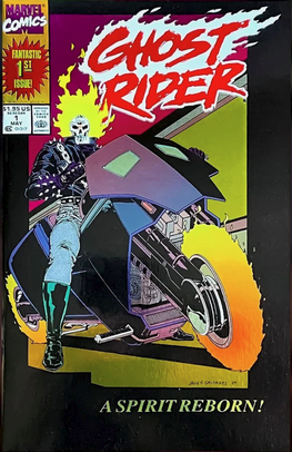 Ghost Rider 1 Mexican Foil Megacon Exclusive variant