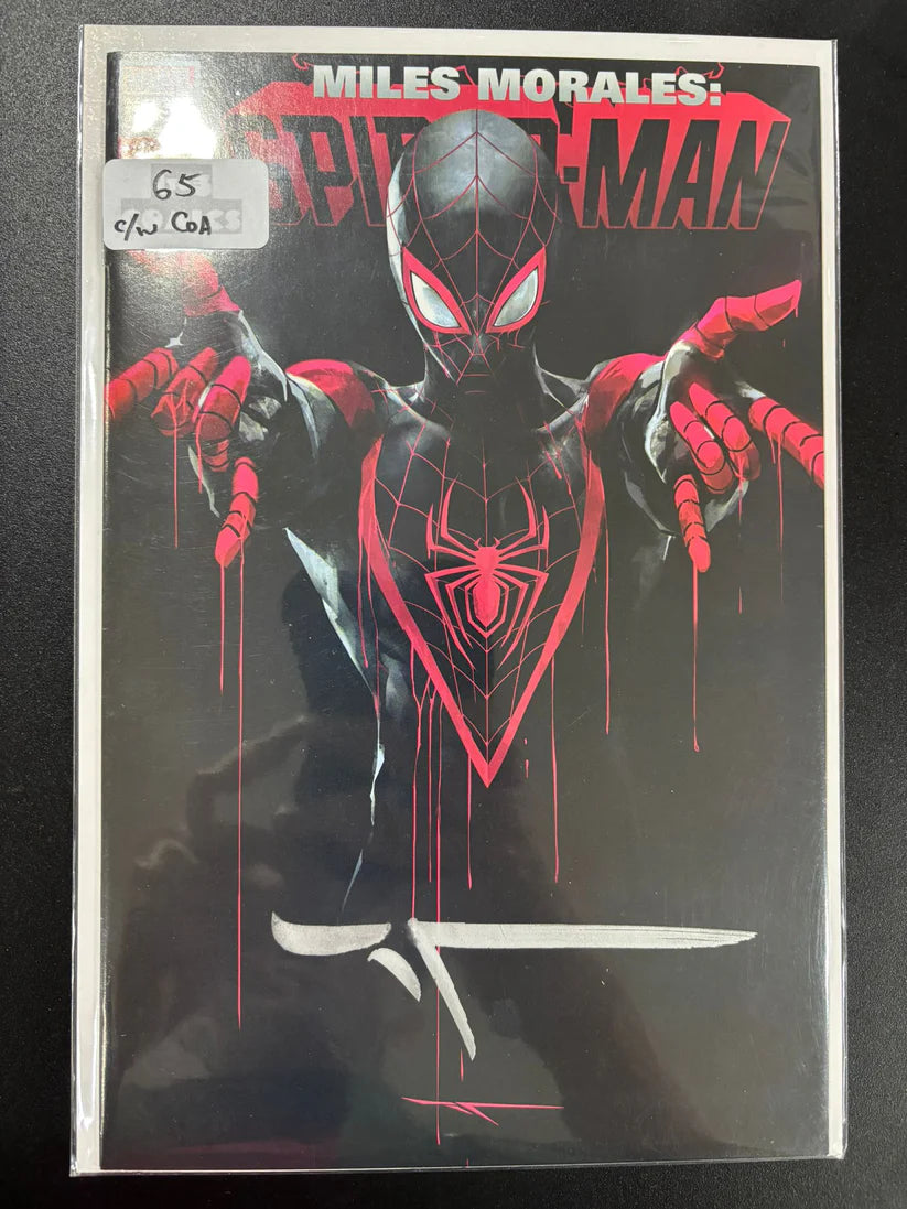 Miles Morales: Spiderman 39 Ivan Tao Exclusive variant (SIGNED)
