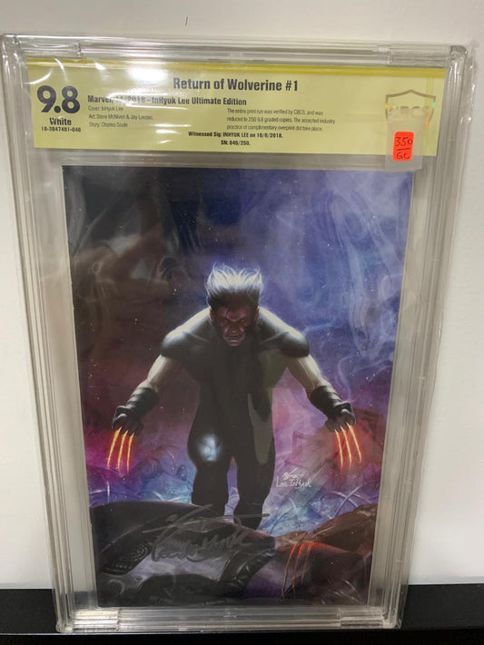 Return Of Wolverine 1 CBCS 9.8 (2018)