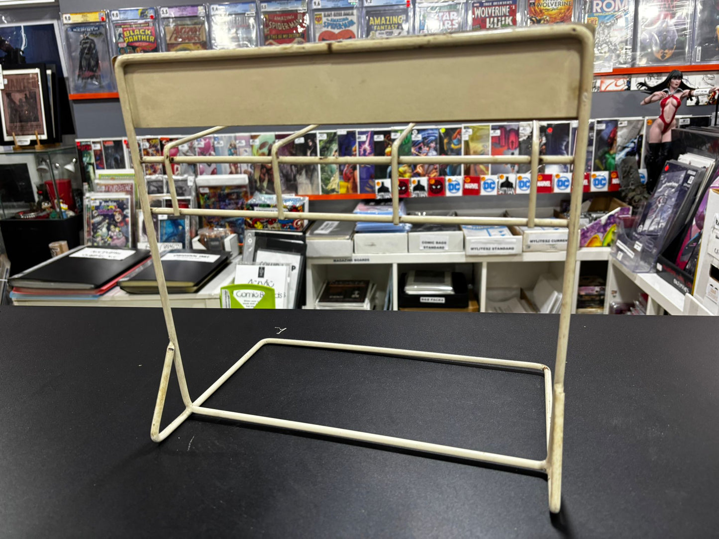 Vintage Display Rack (With Fixed Hooks)