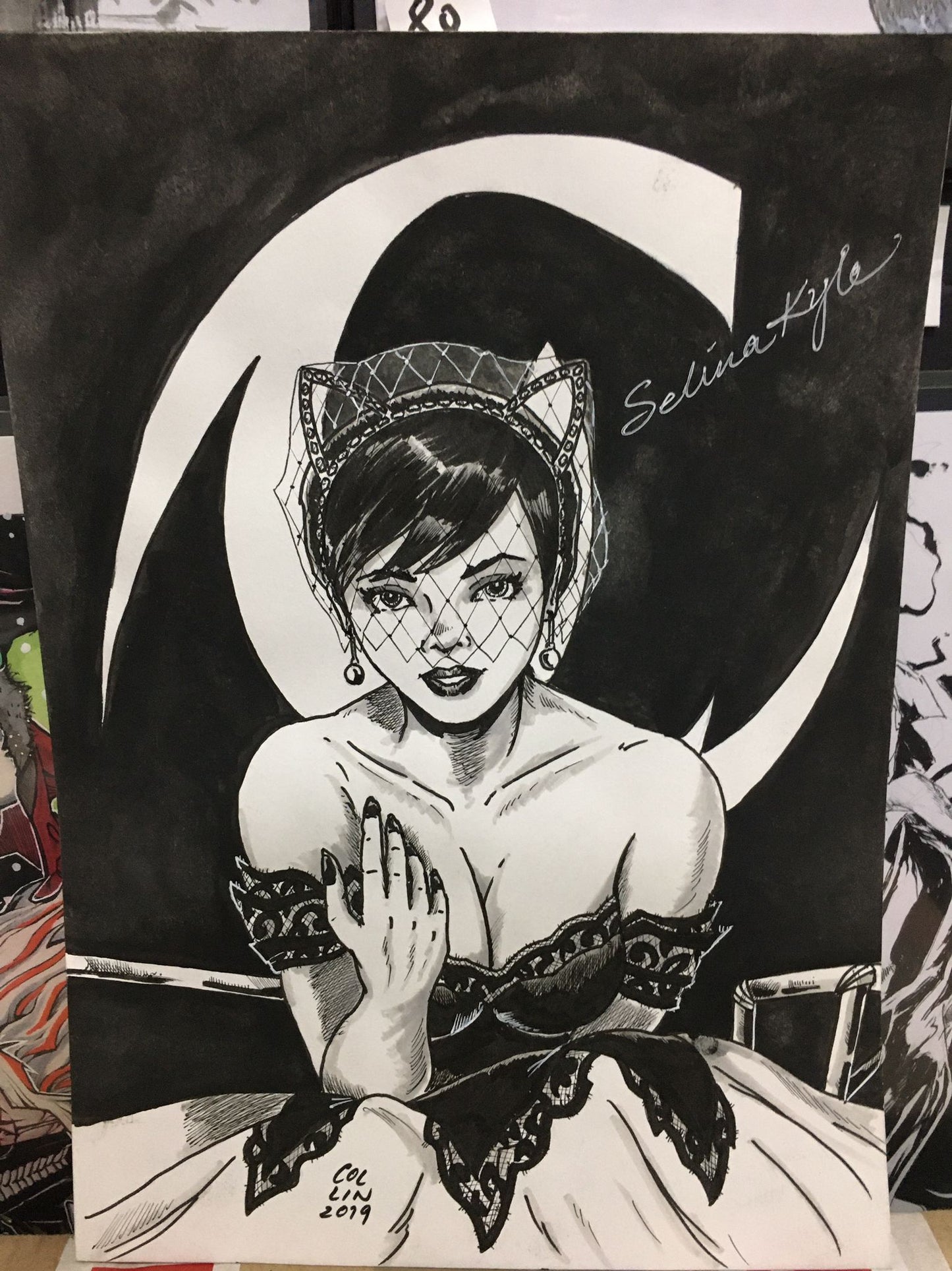 Catwoman Selina Kyle by Collin Yap