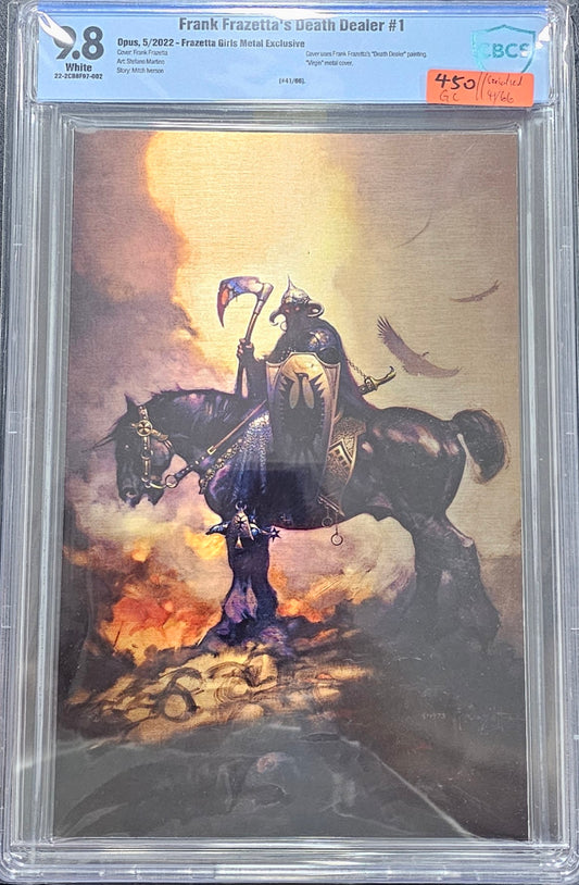 Frank Frazetta's Death Dealer 1 CBCS 9.8