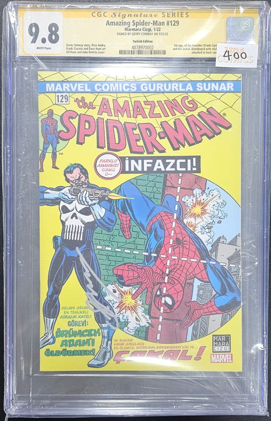 Amazing Spiderman 129 CGC 9.8