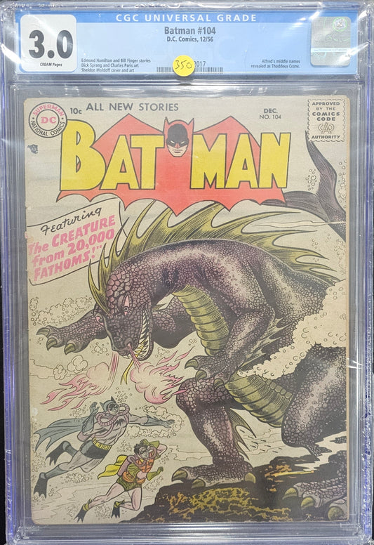 Batman 104 CGC 3.0
