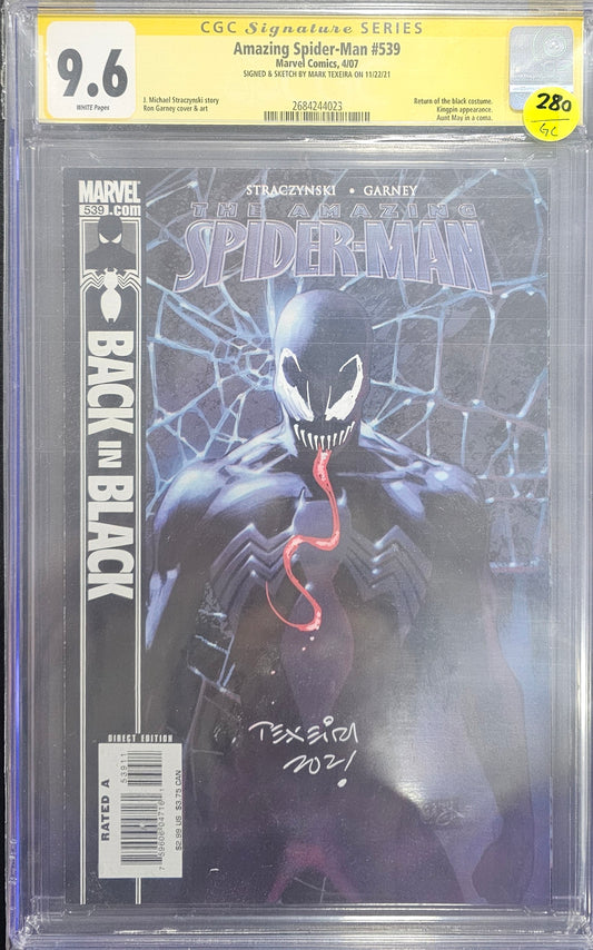 Amazing Spiderman 539 CGC 9.6