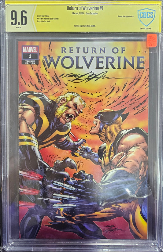Return Of Wolverine 1 CBCS 9.6