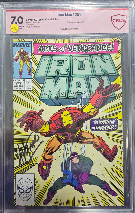 Iron Man 251 CBCS 7.0