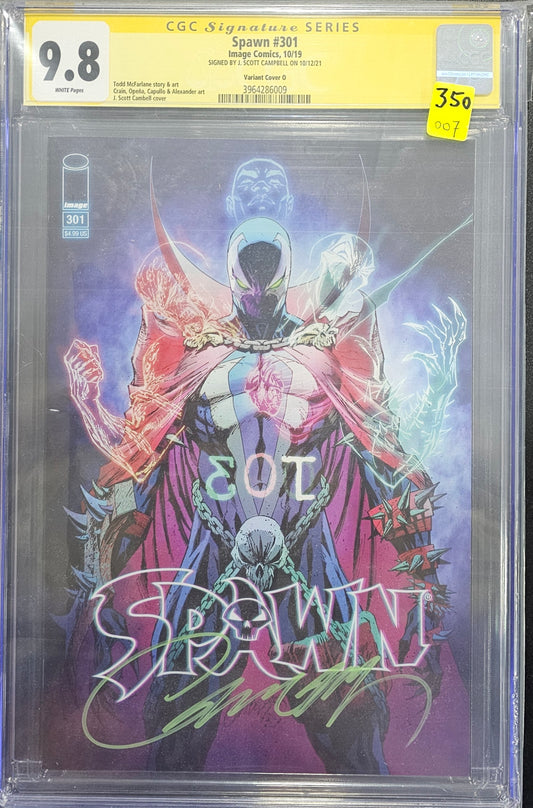 Spawn 301 CGC 9.8