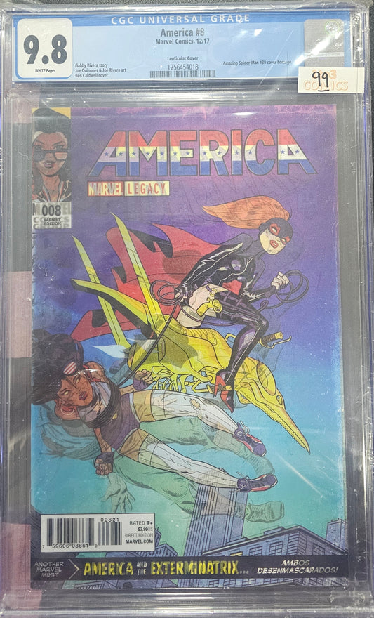 America 8 CGC 9.8