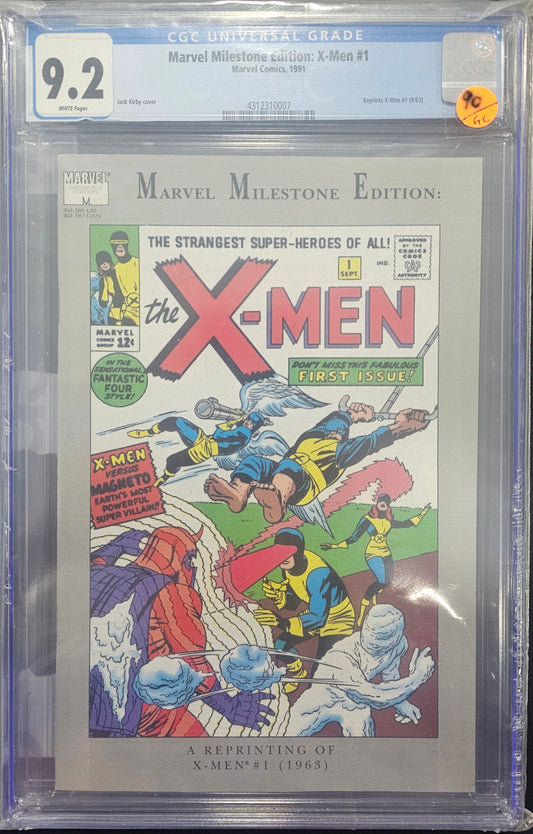 Marvel Milestone Edition: X-Men 1 CGC 9.2