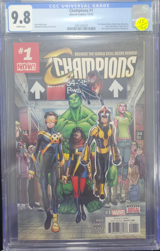 Champions 1 CGC 9.8