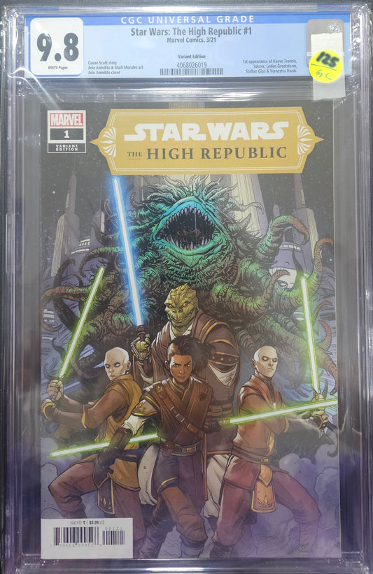 Star Wars: The High Republic 1 CGC 9.8