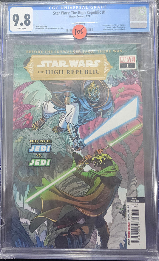 Star Wars: The High Republic 1 CGC 9.8