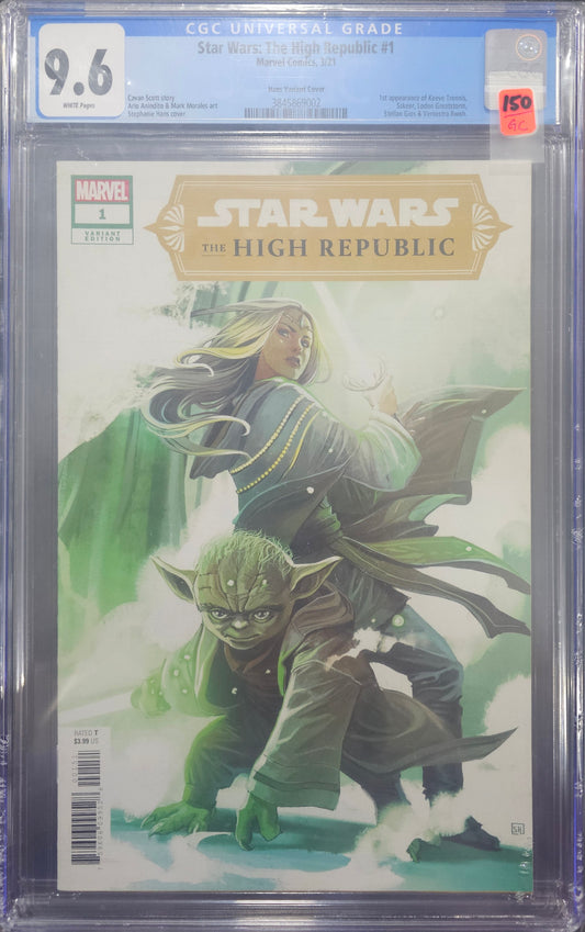 Star Wars: The High Republic 1 CGC 9.6