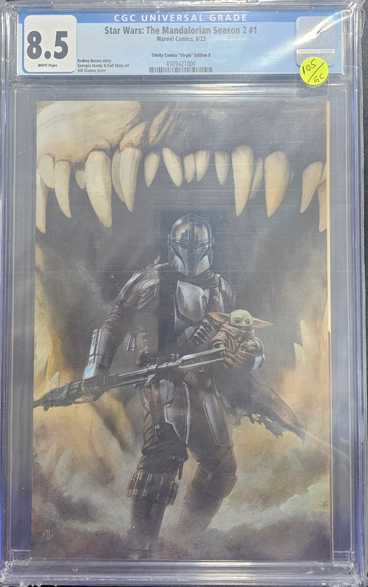 Star Wars: The Mandalorian Season 2 1 CGC 8.5