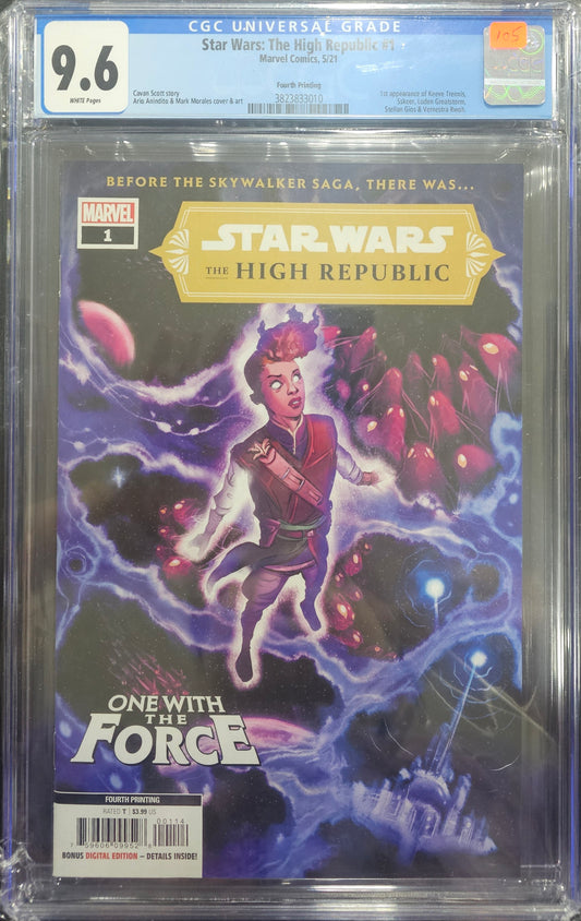 Star Wars: The High Republic 1 CGC 9.6