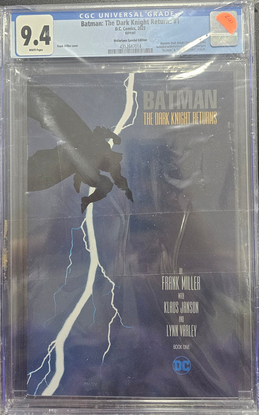Batman: The Dark Knight Returns 1 CGC 9.4