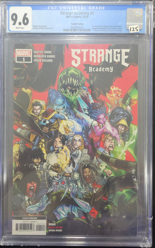 Strange Academy 1 CGC 9.6