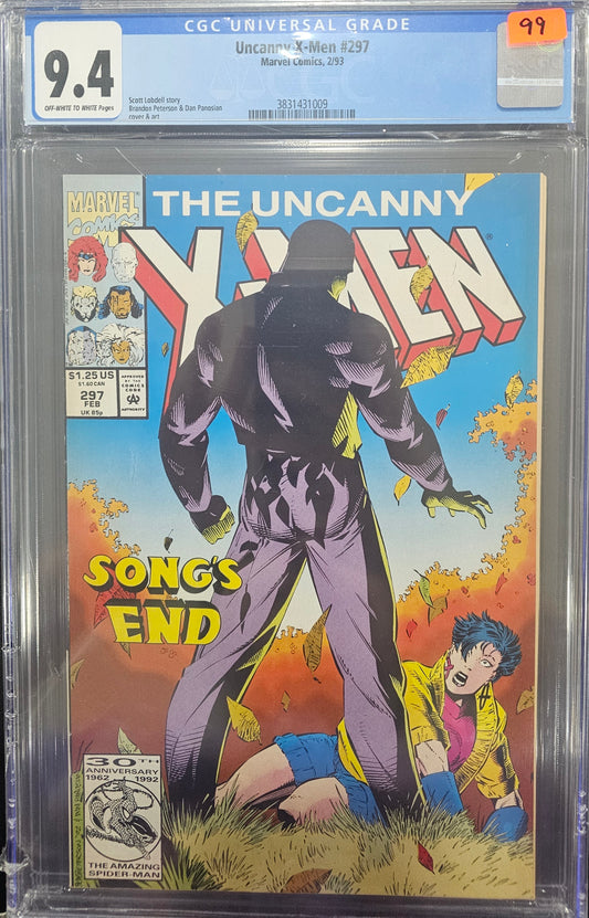 Uncanny X-Men 297 CGC 9.4