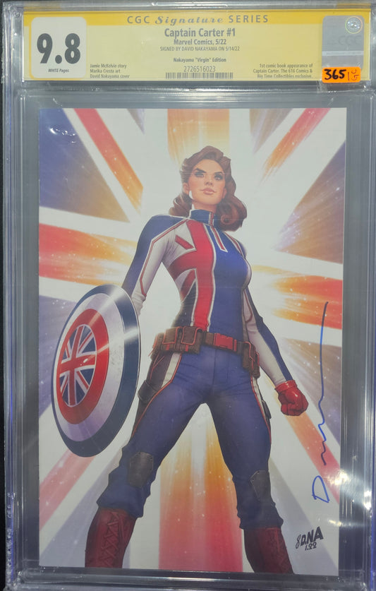 Captain Carter 1 CGC 9.8