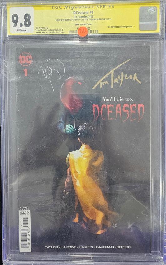 DCeased 1 CGC 9.8